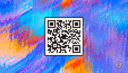 NFC Contact Card - Abstract Colors